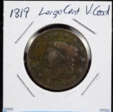 1819 Large Cent VG