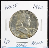 1960 Franklin Half Dollar Looks Proof