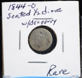 1844-O & 1859-O Seated Dimes VG 2-Coins