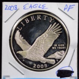 2008 $1 Bald Eagle Commen Dollar BU