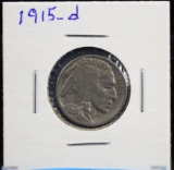 1915-D Buffalo Nickel VF