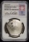 2014 Silver Baseball Babe Ruth Signed NGS PF70 Ultra Cameo