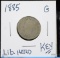 1885 Liberty Head Nickel Good Semi Key