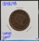 1848/48 Large Cent F/VF