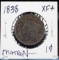 1838 Large Cent XF Plus