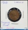 1910 Lincoln Cent Proof NICE