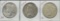 1927-S & 2 1934-D Peace Dollars XF/AU 3 Coins