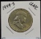 1949-S Franklin Half Dollar UNC