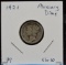 1921 Mercury Dime VG Plus