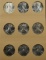 1986-1994 Early Silver American Eagles 9 Coins