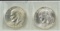2 1974-S Silver IKE Dollars GEM 2 Coins