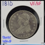 1810 Bust Half Dollar VF/XF