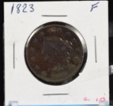 1823 Large Cent Fine