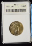 1930 Standing Liberty Quarter ANACS MS-63