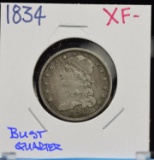 1834 Bust Quarter XF