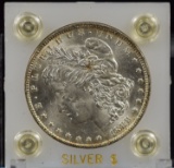 1888-O Morgan Dollar GEM BU Plastic Holder