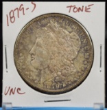 1879-S Morgan Dollar Tone UNC