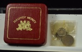 1945 Maundy Money Red Case