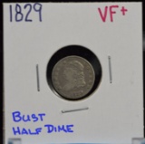 1829 Bust Half Dime VF Plus