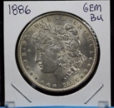 1886 Morgan Dollar GEM BU