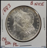 1883 Morgan Dollar CH BU PL