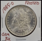 1885-O Morgan Dollar GEM BU Frosted