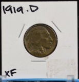 1919-D Buffalo Nickel XF