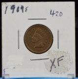 1909-S Indian Head Cent XF