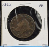 1822 Large Cent VF