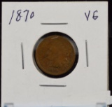 1870 Indian Head Cent VG