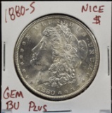 1880-S Morgan Dollar GEM BU Plus