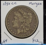 1890-CC Morgan Dollar F Plus