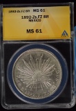 1892-Zs 8R Mexico ANACS MS-61