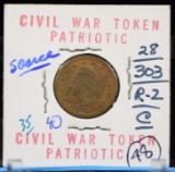Civil War Token Patriotic 28-303
