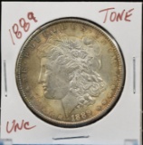 1889 Morgan Dollar UNC Tone