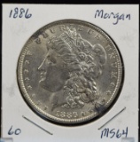 1886 Morgan Dollar MS Very CH BU