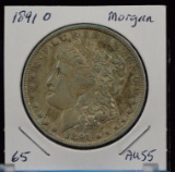 1891-O Morgan Dollar AU Plus