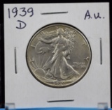 1939-D Walking Half Dollar