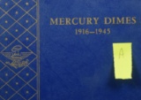 Mercury Dime Whitman Book no 1916d,21,21d & 42/1 G/Fine A