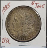 1885 Morgan Dollar BU Dark Tone