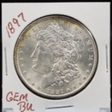 1897 Morgan Dollar GEM BU