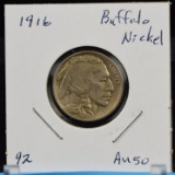 1916 Buffalo Nickel AU Plus