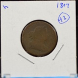 1807 Half Cent G/VG