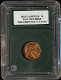 1953-D Lincoln Cent PCGS MS-69