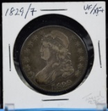 1829/7 Bust Half Dollar VF/XF Plus