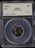 1987-D Jefferson Nickel SEGS MS