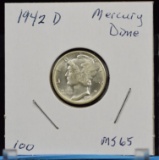 1942-D Mercury Dime MS GEM BU