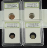 4 Ancient Coins Constaine Great Era