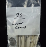 25 ERROR Coins Bag