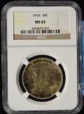 1964 Silver Half Dollar NGC MS-65